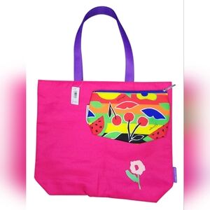 NWT Set Of 2--Donald x Clinique Tote & Cosmetic Bag